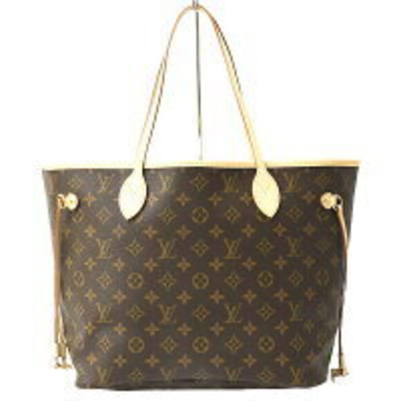 Louis Vuitton Handbags - Louis Vuitton Monogram Neverfull Rose Pink Beige Tan Bag